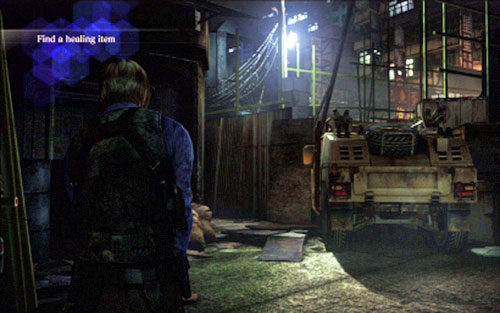 When you get to the other side, move forwards until you reach a place where your hero will place Helena on the ground - Prologue - Resident Evil 6 - Game Guide and Walkthrough
