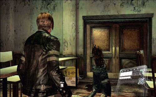 When you pick up all things, go through the door on the other side - Chapter 1 - The Campus - Leon's campaign - Resident Evil 6 - Game Guide and Walkthrough