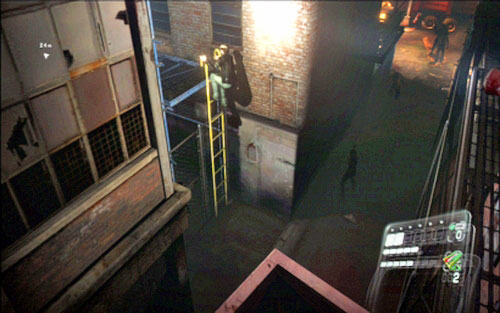 There is a ladder - use it to go up - Chapter 1 - City Streets - Leon's campaign - Resident Evil 6 - Game Guide and Walkthrough