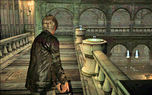Get through it and put statues on podiums on both sides of the altar - Chapter 2 - The Cathedral - Leon's campaign - Resident Evil 6 - Game Guide and Walkthrough