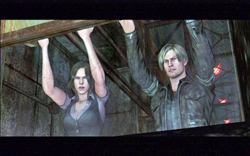 In the new room you'll find many opponents but try to not fight too long and just run ahead - Chapter 2 - Underground Laboratory - Leon's campaign - Resident Evil 6 - Game Guide and Walkthrough