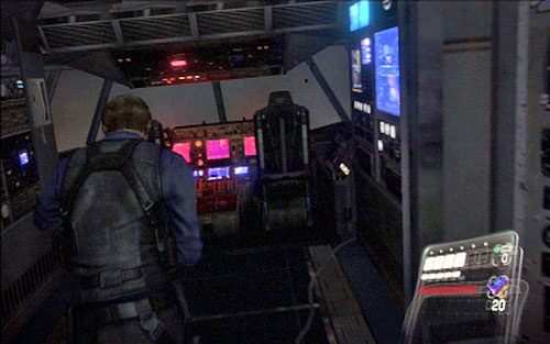 Once you're safe, quickly run to the cockpit, not paying attention to attacking enemies - Chapter 4 - The Plane - Leon's campaign - Resident Evil 6 - Game Guide and Walkthrough