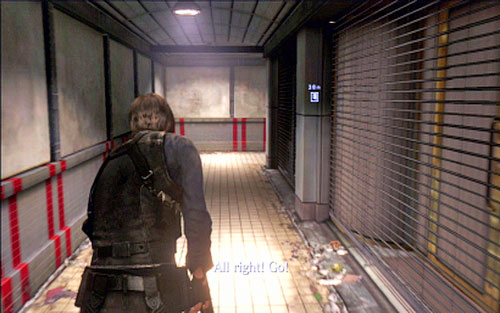After opening the door, keep running forwards, bypassing zombies and them along with your companion pry open another door - Chapter 5 - The City - Leon's campaign - Resident Evil 6 - Game Guide and Walkthrough