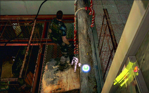 In the next room you'll find a ladder and a hole - Chapter 1 - Rescue the Hostages - Chris's campaign - Resident Evil 6 - Game Guide and Walkthrough