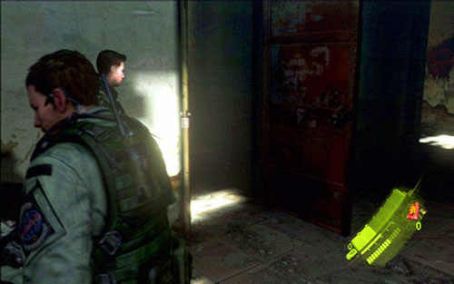 In a corridor there you'll be attacked by one zombie - Chapter 2 - Abandoned Mansion - Chris's campaign - Resident Evil 6 - Game Guide and Walkthrough