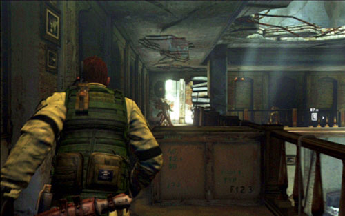 In this room you'll encounter a new type of enemies - Chapter 2 - Abandoned Mansion - Chris's campaign - Resident Evil 6 - Game Guide and Walkthrough