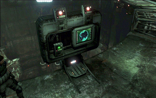 After longer animation you'll have to approach the indicated computer, press the green button and along with the rest of the group, pull four levers - Chapter 5 - The Hole in The Ground - Chris's campaign - Resident Evil 6 - Game Guide and Walkthrough