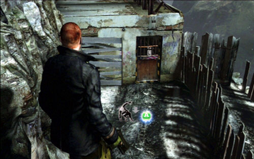 You'll reach the door, behind which a short cut-scene starts - Chapter 1 - The Mountain Path - Jake's campaign - Resident Evil 6 - Game Guide and Walkthrough