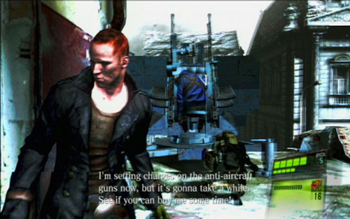But before you do it, open the nearby crate and collect skill points hidden inside - Chapter 1 - Encountering Ustanak - Jake's campaign - Resident Evil 6 - Game Guide and Walkthrough