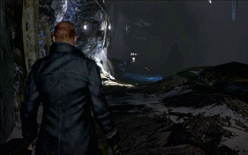 In order to avoid being killed by it, silently kill worms patrolling the cavern - Chapter 2 - The Frozen Cavern - Jake's campaign - Resident Evil 6 - Game Guide and Walkthrough