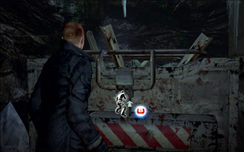 Move the cart standing on the left and watch a cut-scene - Chapter 2 - The Frozen Cavern - Jake's campaign - Resident Evil 6 - Game Guide and Walkthrough