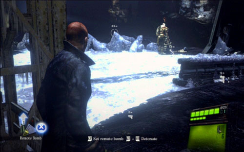 You have to help your companion to climb up and then go to the other side of the cavern - Chapter 2 - Encountering Ustanak Again - Jake's campaign - Resident Evil 6 - Game Guide and Walkthrough