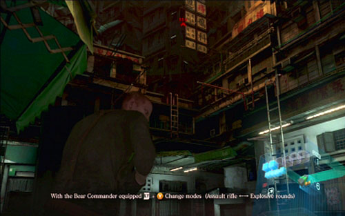 First of all, get rid of all mutants and then change the machine gun ammo - select explosives (press Y while holding LT) - Chapter 4 - Fighting With The Helicopter - Jake's campaign - Resident Evil 6 - Game Guide and Walkthrough