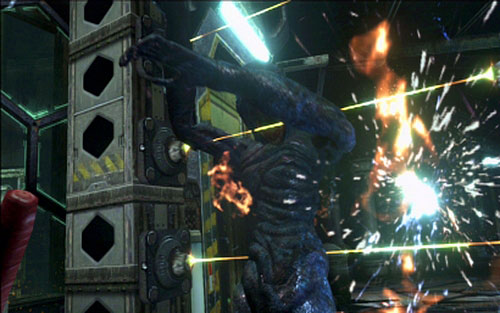 A moment later you'll be attacked by another enemy - Chapter 5 - Charging Up The Battery - Jake's campaign - Resident Evil 6 - Game Guide and Walkthrough