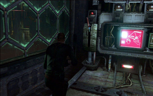 Now you have to the other end of the corridor on Sherry's side and pull the lever there - Chapter 5 - Charging Up The Battery - Jake's campaign - Resident Evil 6 - Game Guide and Walkthrough