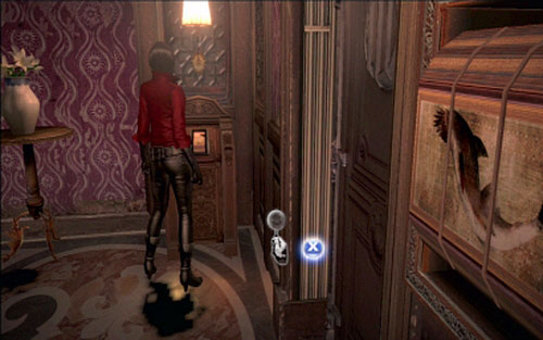 In order to do it, turn mechanisms in corners of the room - Chapter 1 - The Apartment - Ada's campaign - Resident Evil 6 - Game Guide and Walkthrough