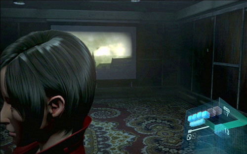 A corridor will lead you to the room with projector - Chapter 1 - Turrets - Ada's campaign - Resident Evil 6 - Game Guide and Walkthrough