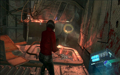 Once you get there, go to the room on the right and then choose a hole on the left - Chapter 1 - The Sunken Ship - Ada's campaign - Resident Evil 6 - Game Guide and Walkthrough
