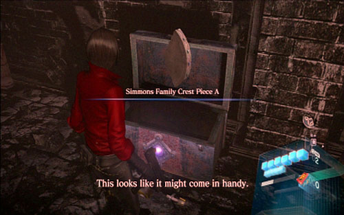 Destroy it quickly with a shot and then take an artifact fragment hidden inside the crate - Chapter 2 - First Fragment of The Key - Ada's campaign - Resident Evil 6 - Game Guide and Walkthrough