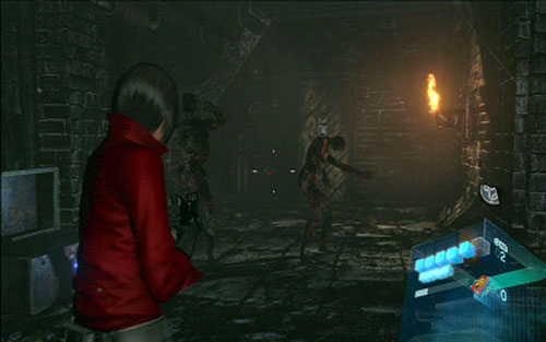 A moment later you'll be attacked by two zombies - Chapter 2 - First Fragment of The Key - Ada's campaign - Resident Evil 6 - Game Guide and Walkthrough