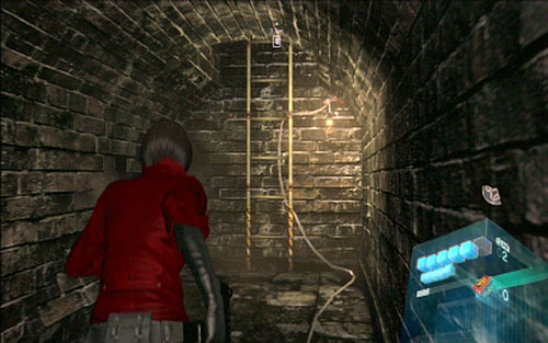 A high ladder will lead you to the door, where you can place an artifact fragment - Chapter 2 - First Fragment of The Key - Ada's campaign - Resident Evil 6 - Game Guide and Walkthrough