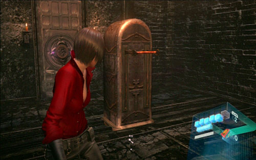 Quickly kill the beast and then push the lever he was pulling, twice to the right - Chapter 2 - Second Fragment of The Key - Ada's campaign - Resident Evil 6 - Game Guide and Walkthrough