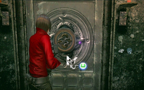 Thanks to that you'll open the gate in room of hangmen - Chapter 2 - Cemetery Puzzles - Ada's campaign - Resident Evil 6 - Game Guide and Walkthrough