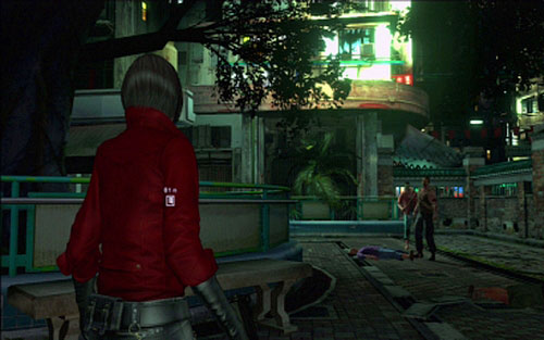On the other side two enemies will attack you - Chapter 3 - City Streets - Ada's campaign - Resident Evil 6 - Game Guide and Walkthrough