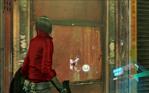 In this way you'll reach a small, rusty door - Chapter 3 - City Streets - Ada's campaign - Resident Evil 6 - Game Guide and Walkthrough