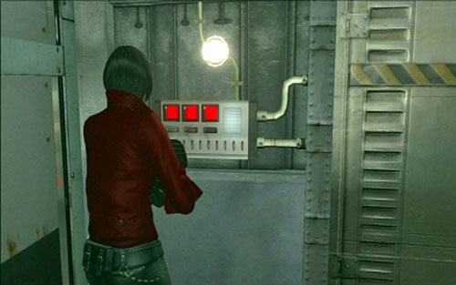 You'll get to the door with triples lock - Chapter 4 - Triple Lock - Ada's campaign - Resident Evil 6 - Game Guide and Walkthrough