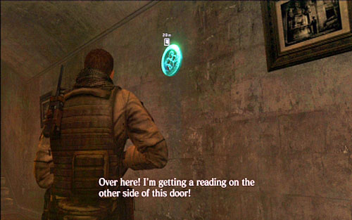 There is an emblem on the wall - Chapter II - Emblems - Chris - Resident Evil 6 - Game Guide and Walkthrough