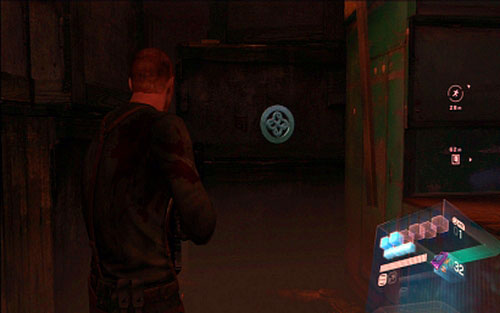 There is a third symbol lying on the crate to the right - Chapter IV - Emblems - Jake - Resident Evil 6 - Game Guide and Walkthrough