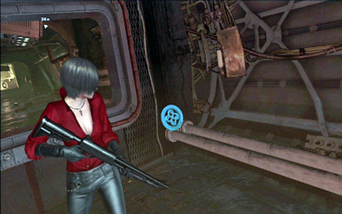 The last symbol is hidden behind the obstacle which blocks the way - Chapter I - Emblems - Ada Wong - Resident Evil 6 - Game Guide and Walkthrough