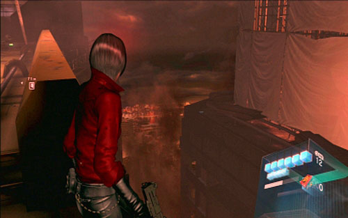 While standing on it look to the right - Chapter V - Emblems - Ada Wong - Resident Evil 6 - Game Guide and Walkthrough
