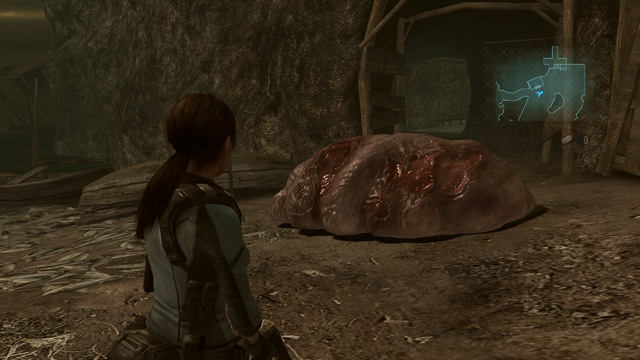 Second one is in front of the entrance to the short tunnel - Into the Depths - part II - Episode 1 - Resident Evil: Revelations - Game Guide and Walkthrough