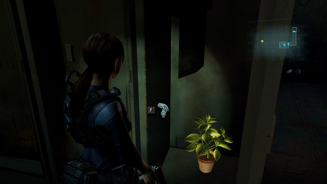 Walking forward you get to a room with few lockers - Double Mystery - part II - Episode 2 - Resident Evil: Revelations - Game Guide and Walkthrough
