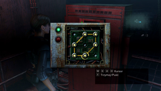 Now just make a figure shown on the screen above to launch antennas - Cat and Mouse - part II - Episode 6 - Resident Evil: Revelations - Game Guide and Walkthrough