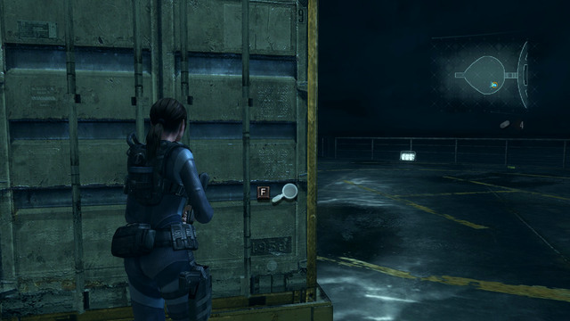 When the area is cleared, open the container on left - The Regia Solis - part I - Episode 7 - Resident Evil: Revelations - Game Guide and Walkthrough