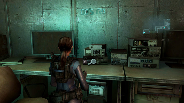 Behind the door you find a short corridor with three enemies - The Regia Solis - part II - Episode 7 - Resident Evil: Revelations - Game Guide and Walkthrough