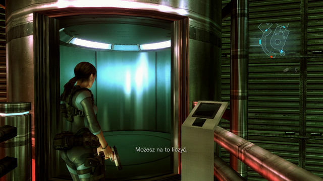 Further path leads to the elevator on left - No Exit - part II - Episode 9 - Resident Evil: Revelations - Game Guide and Walkthrough