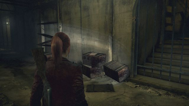 In the Butchery, in the first large hall - Judgement - Claire - Documents - Resident Evil: Revelations 2 - Game Guide and Walkthrough