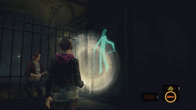After leaving the sewers, you will enter the tomb - Kafka Drawings (Moira) - Judgement - Resident Evil: Revelations 2 - Game Guide and Walkthrough