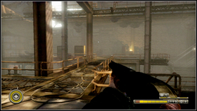 Climb the stairs at the end of the hall [1] - Chapter 6 - p. 2 - Walkthrough - Resistance 3 - Game Guide and Walkthrough