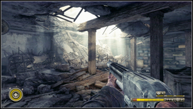 Now you're in the corridor in the ruined building - Chapter 6 - p. 3 - Walkthrough - Resistance 3 - Game Guide and Walkthrough