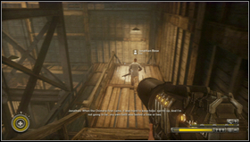 Jump down from the wooden platform and join Jonathan [1] - Chapter 11 - p. 3 - Walkthrough - Resistance 3 - Game Guide and Walkthrough