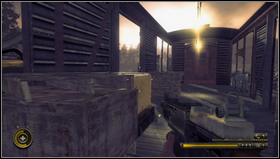 On the first wagon's wall you'll find the red chest with the aid-kits [1] - Chapter 13 - Walkthrough - Resistance 3 - Game Guide and Walkthrough