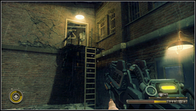 Pick the weapon and get to the courtyard - Chapter 16 - p. 2 - Walkthrough - Resistance 3 - Game Guide and Walkthrough