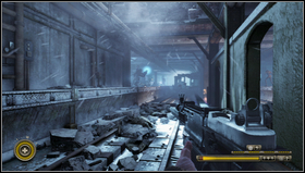 Move on till you see the electric traction - Chapter 17 - p. 2 - Walkthrough - Resistance 3 - Game Guide and Walkthrough
