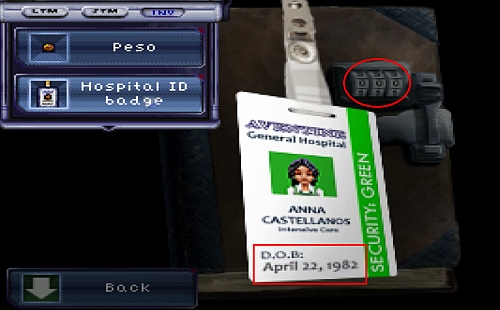 When Ed shows the journal to Anna, open INV and click on the Hospital ID badge - Hospital- Anna - Walkthrough - Resonance - Game Guide and Walkthrough