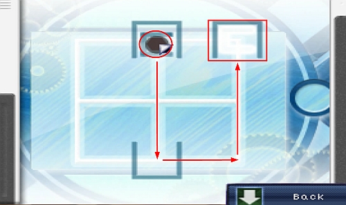 Same as before, move the circle as the arrows tell you towards the exit on the last screenshot - Tortoise Security-Bennet - p. 2 - Walkthrough - Resonance - Game Guide and Walkthrough